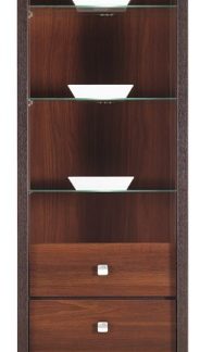 FR 8 - Vitrína FORREST FR8, ořech tmavý