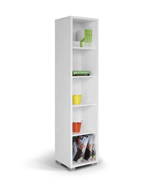 HAPPY, regál VPOL 40x190, bílá