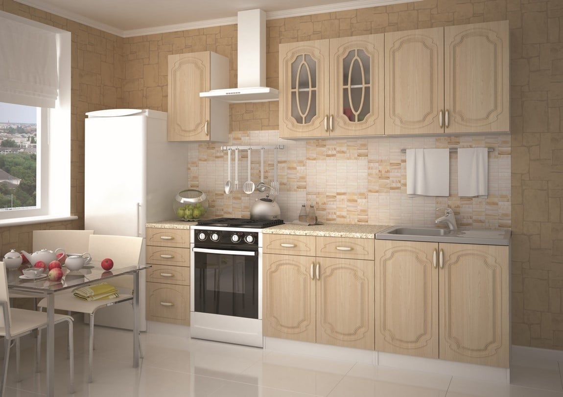 Kuchyně ANASTASIA 200 s D40/S4 bříza