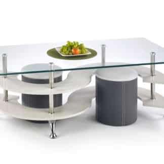 Konferenční stolek NINA 5, šedý