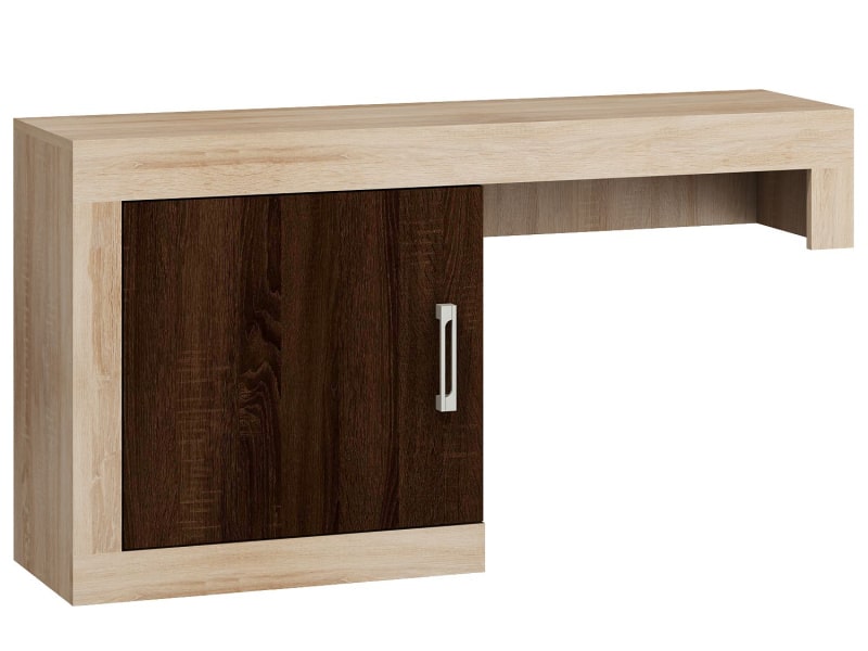 VERIN/04, regál nízký, dub sonoma/dub sonoma tmavý