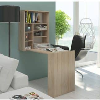 Psací stůl HIDE, dub sonoma