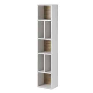 TOLEDO regál TYP 88, dub san remo/bílý lesk