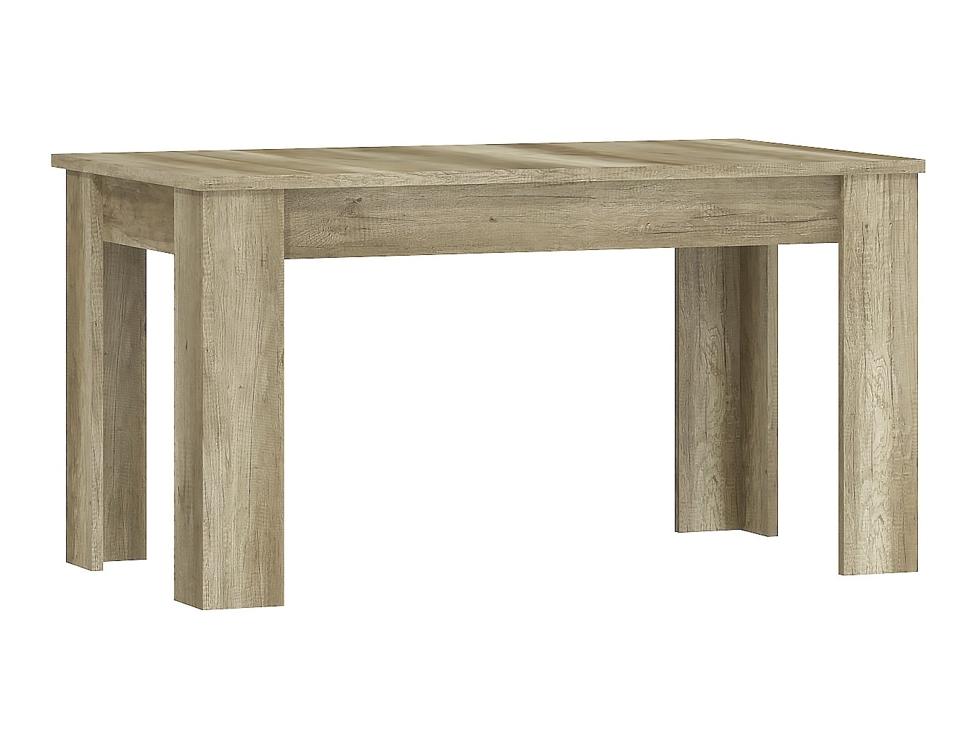 Jídelní stůl SKAY SL140, country šedý