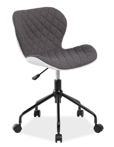 Kancelářské křeslo RINO, šedá/bílá