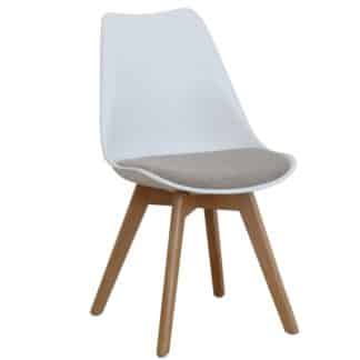 DAMARA STOLICKA C1014 BIELA+SIVA LATKA+BUK