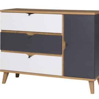 MEMONE 1 komoda, dub zlatý