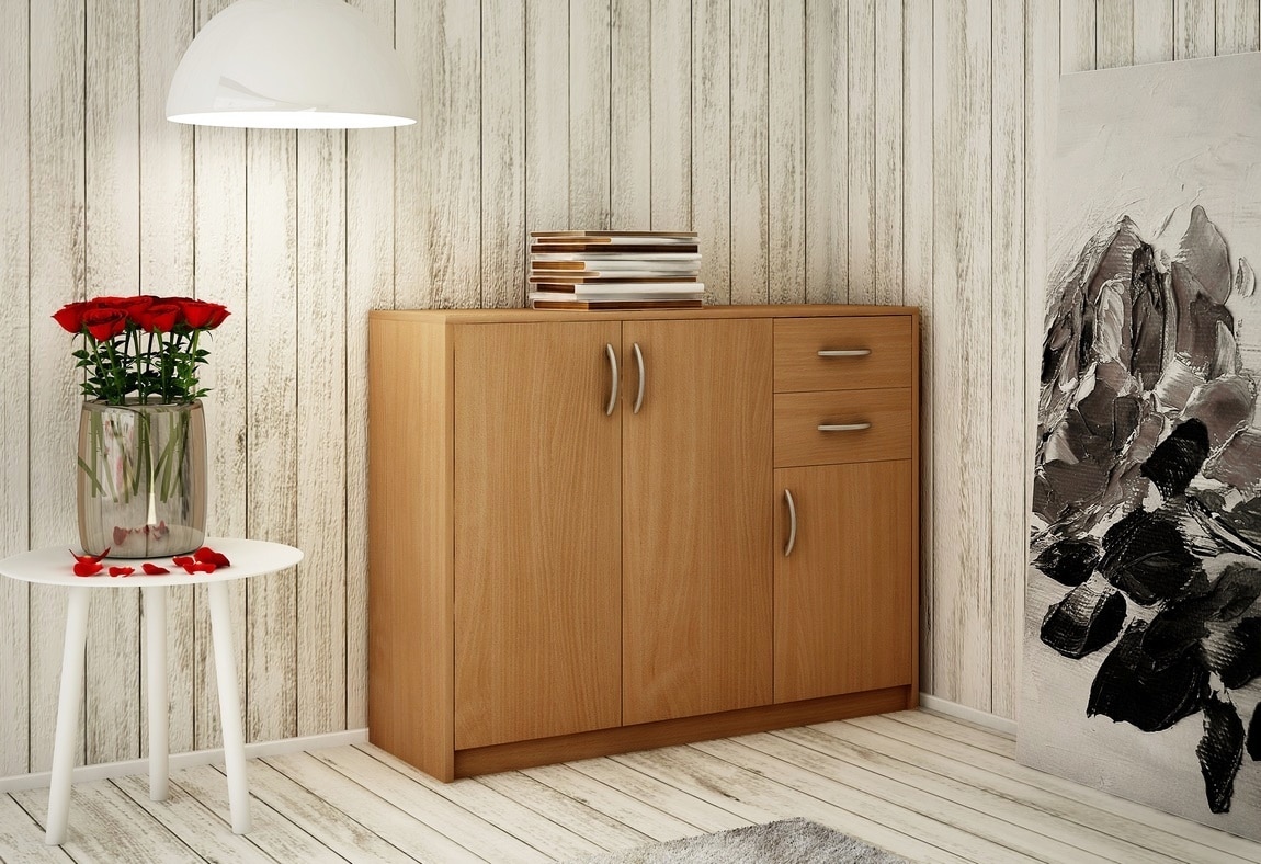 Komoda AGNES/HIT 3D2S, buk