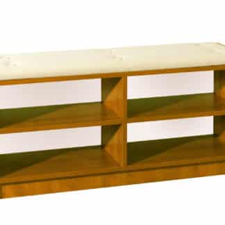 BRAVO, čalouněná lavice, barva: olše, látka: béžová ekokůže