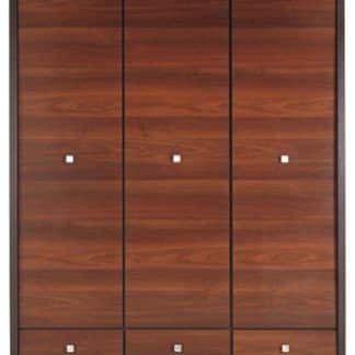 FR 10 - Šatní skříň 3D FORREST FR10, ořech tmavý