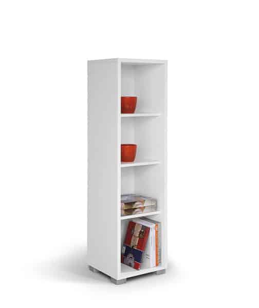 HAPPY, regál OPOL 40x153, bílá