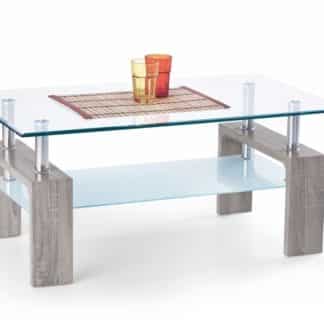 Konferenční stolek DIANA INTRO, dub sonoma tmavý