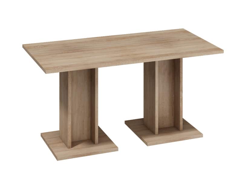 BOND, stůl velký, dub sonoma světlý