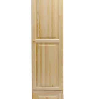 Skříň 1D nr.1 věšák, masiv borovice, moření: ...