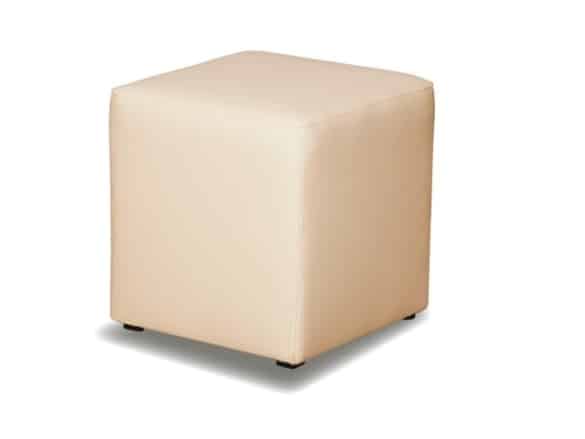 KUBIK taburet, béžová