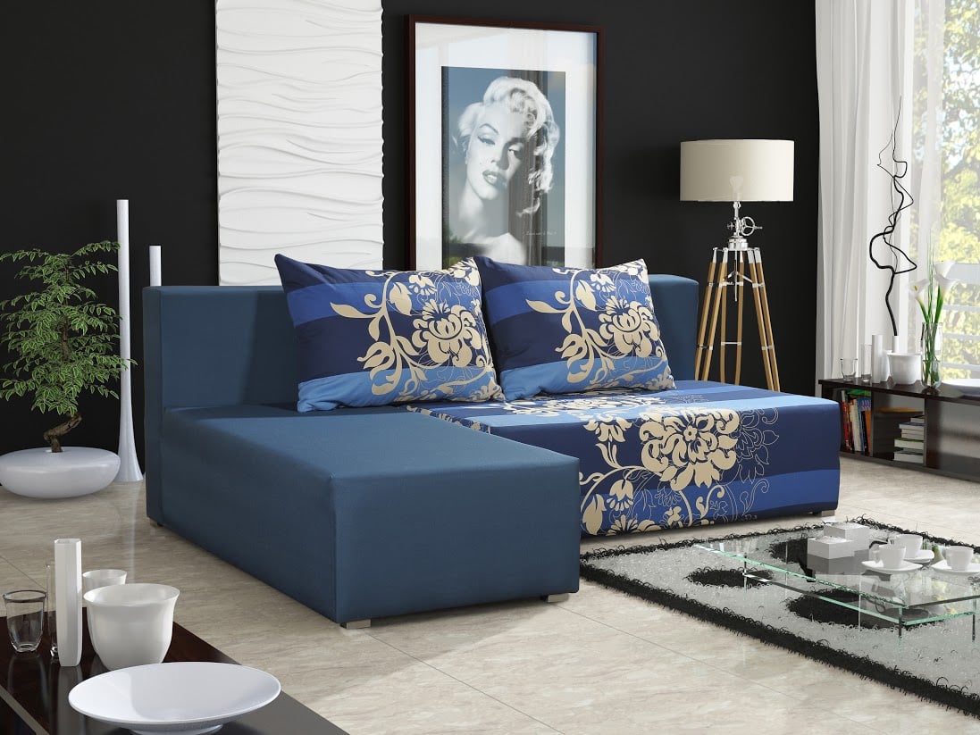 Rohová sedačka ESPANA 7, modrá