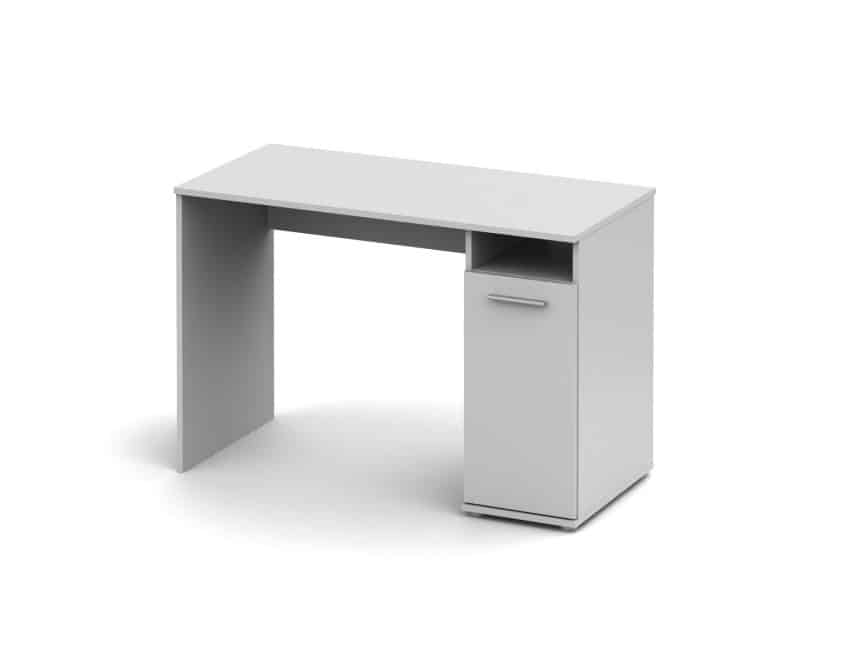Psací stůl se skříňkou SINGA 21, bílá