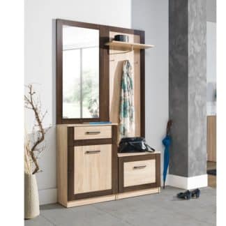 BOSS předsíň, dub sonoma/dub čokoládový