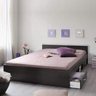 Multifunkční dvoulůžko ALPHA 140 x 200 cm, wenge