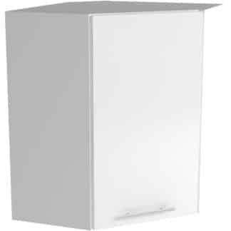 Horní rohová skříňka VENTO GN-60/72, dvířka: béžový lesk