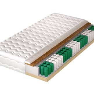 Pružinová matrace s pevným rámem HELVETIA LUX 90x200 cm