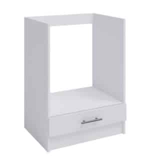 FABIANA, dolní skříňka pro vestavnou troubu, S-60KU, bílá