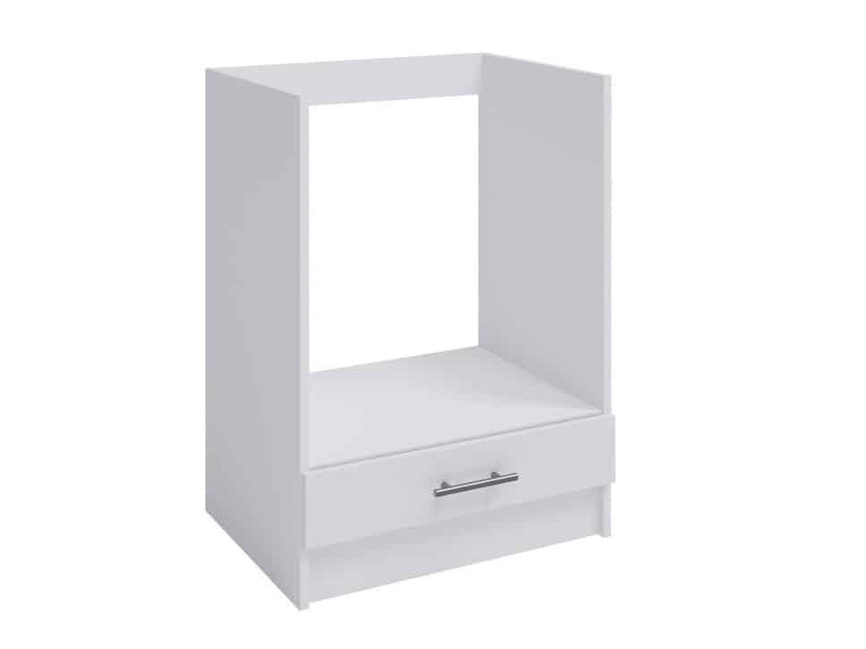 FABIANA, dolní skříňka pro vestavnou troubu, S-60KU, bílá