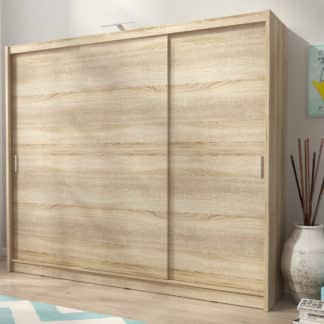 Skříň WIKI I 250 cm, dub sonoma