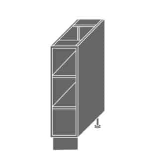 EMPORIUM, skříňka dolní D15 O, grey