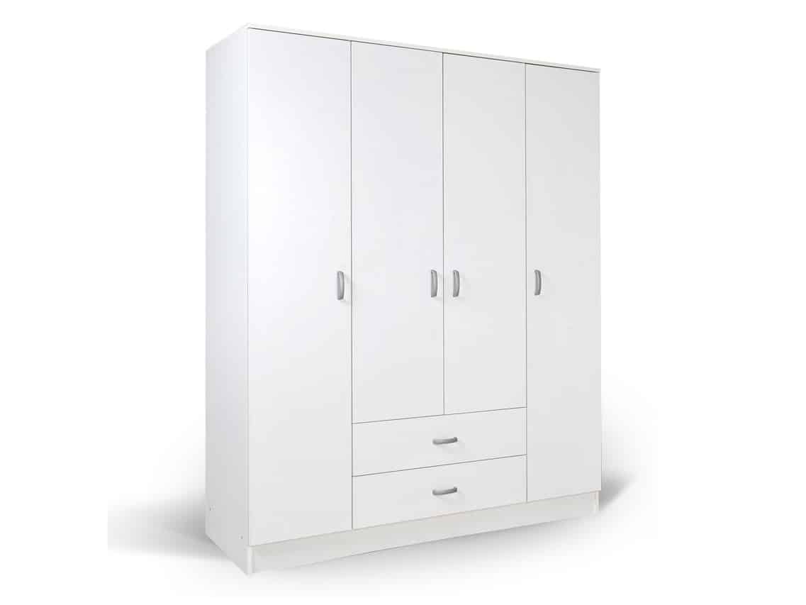 Skříň IVA 4K2F, bílá