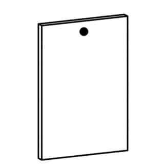 PROWANSJA dvířka na myčku 45/72, borovice andersen