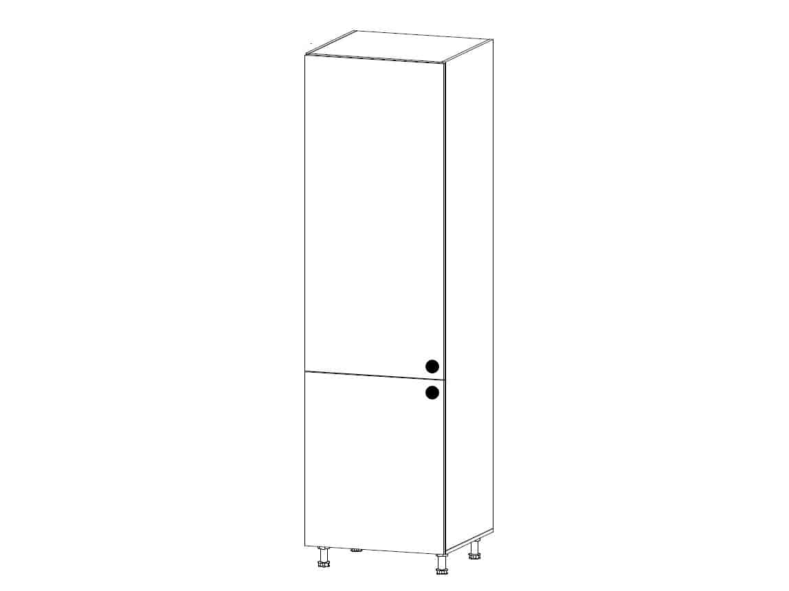 PROWANSJA vysoká skříňka D60R levá, borovice andersen