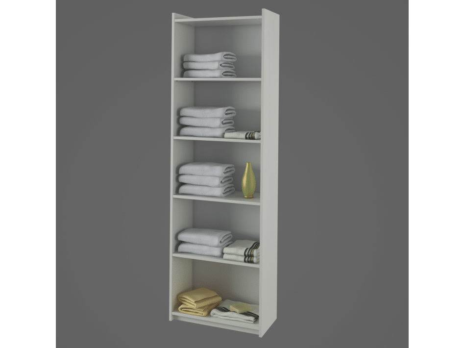 NATALI regál, bílý, typ 3