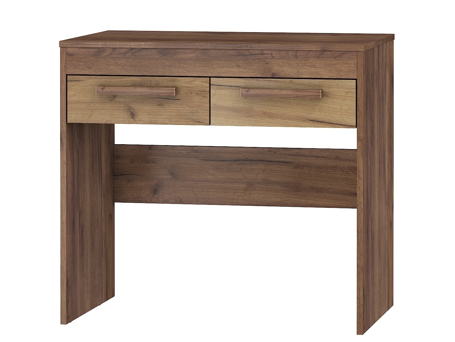 Toaletní stolek MAXIMUS 42, craft tobaco/craft zlatý