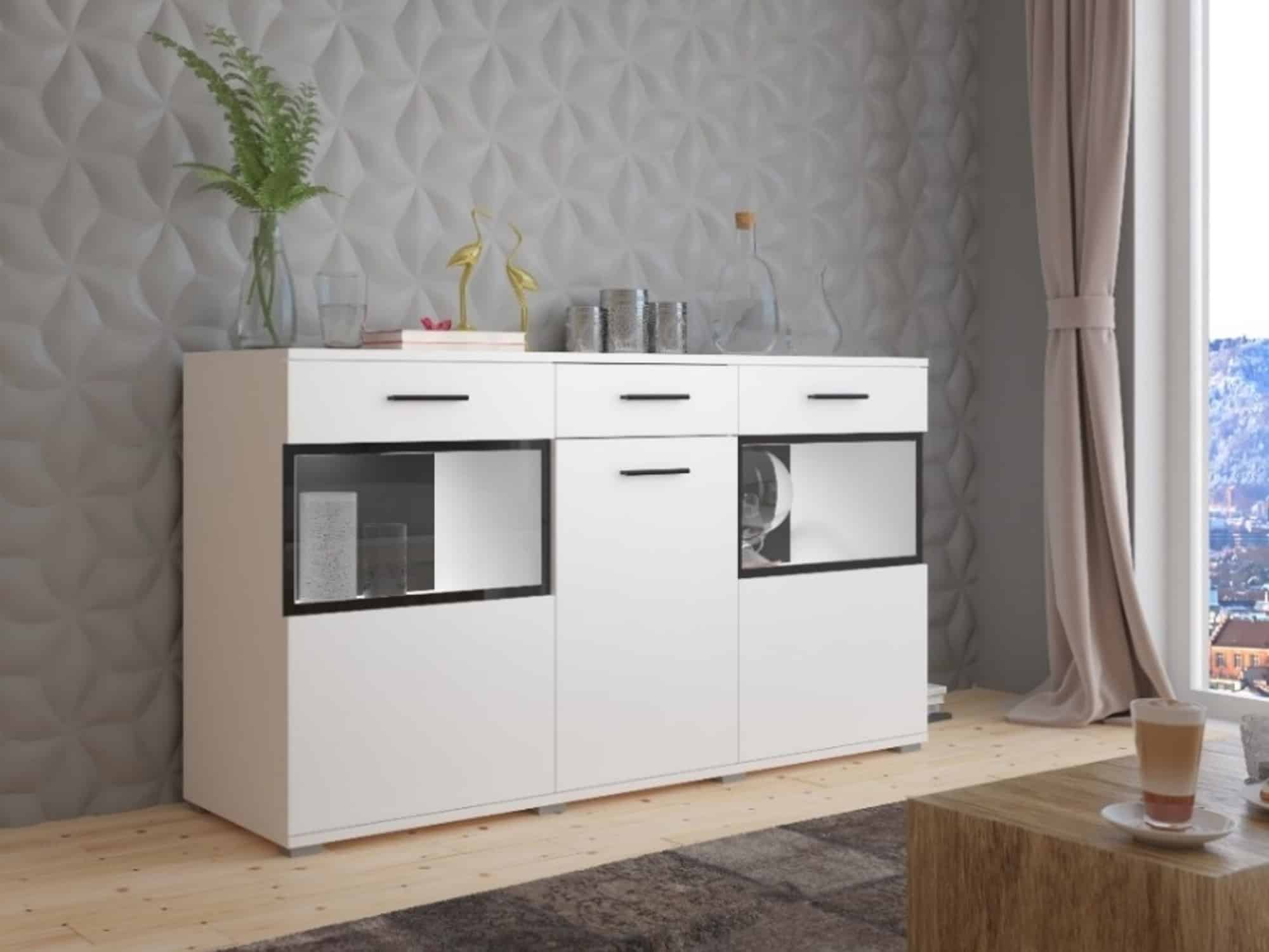 Komoda BLUES, bílá