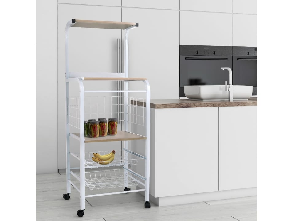 MIKRON LY-N0134 POJAZDNY REGAL DUB SON. MDF+KOV