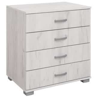 Komoda ROMA 4, dub sněhový