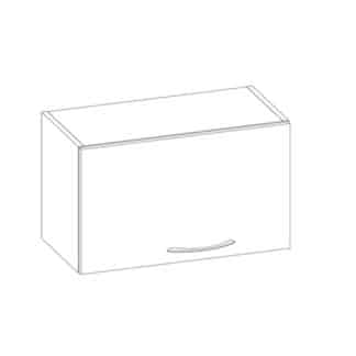 LARISA horní skříňka nad digestoř G60OK, korpus dub sonoma tmavý, dvířka dub sonoma světlý