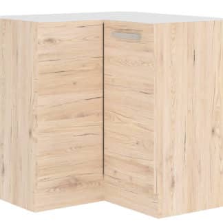 BORDEAUX, skříňka dolní rohová 89/89 cm DN 1F BB, dub bordeaux/ dub bordeaux