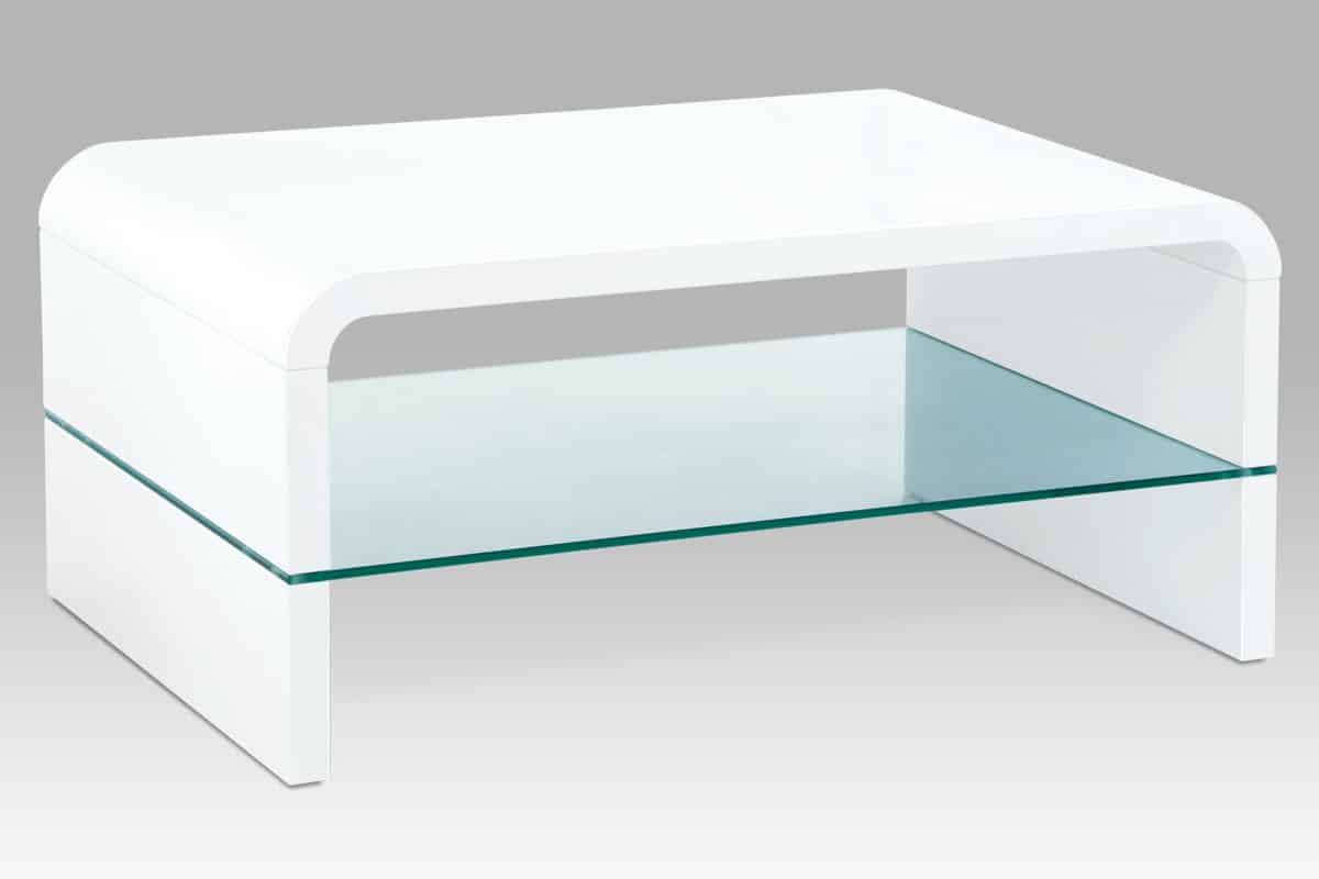 Konferenční stolek AHG-610 WT, bílý lesk