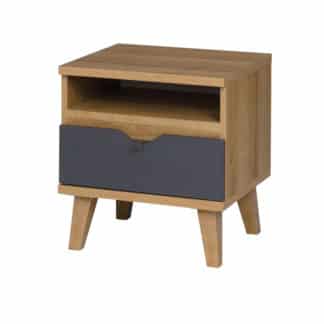 MEMONE noční stolek, dub zlatý