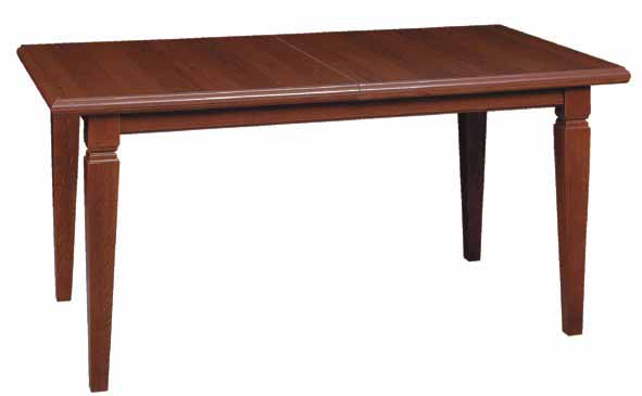 KENT, stůl jídelní, ESTO-160, kaštan