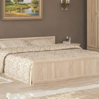 Postel SONATA 160x200, dub sonoma