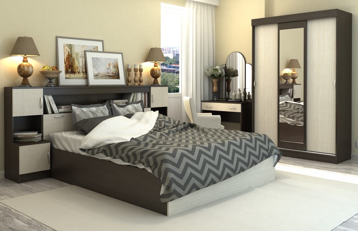 Ložnice BASIA, belfort/wenge