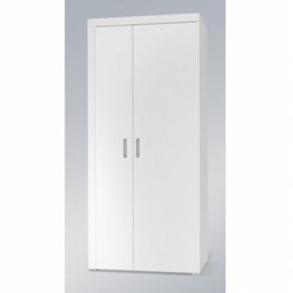 Skříň SAMBA, bílá/bílý lesk