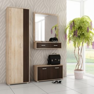 Předsíň PORTO, dub sonoma/dub sonoma tmavý