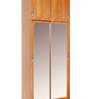 Šatní skříň IRENA se zrcadlem, barva: