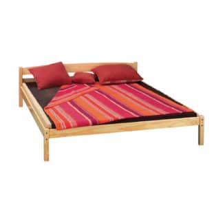 Dvoulůžko 7805 - 160x200 cm, masiv smrk