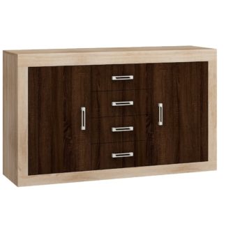 VERIN/09, komoda 2D4S, dub sonoma/dub sonoma tm.