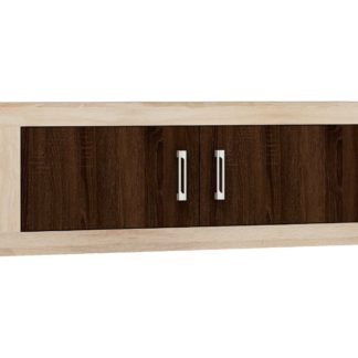 VERIN/23, závěsná skříňka 2D, dub sonoma/dub sonoma tm.